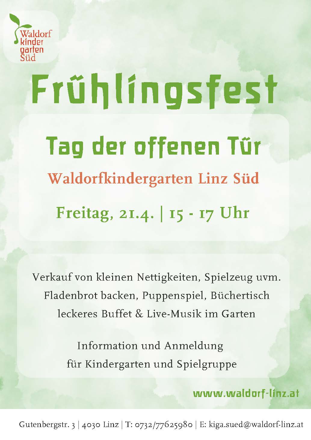 45+ Frühlingsfest Am Teich, Am heutigen familiennachmittag auf dem
